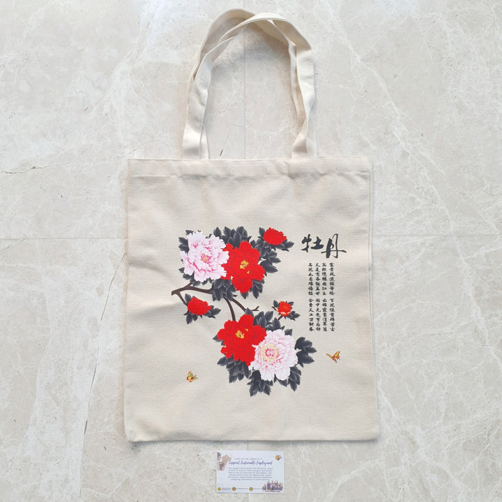 Decoupage Tote Bag