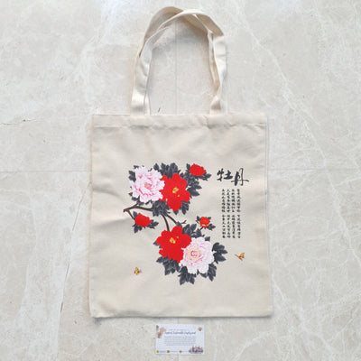 Decoupage Tote Bag