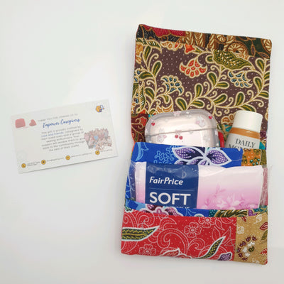 Handsewn Fabric Batik Tissue Cover