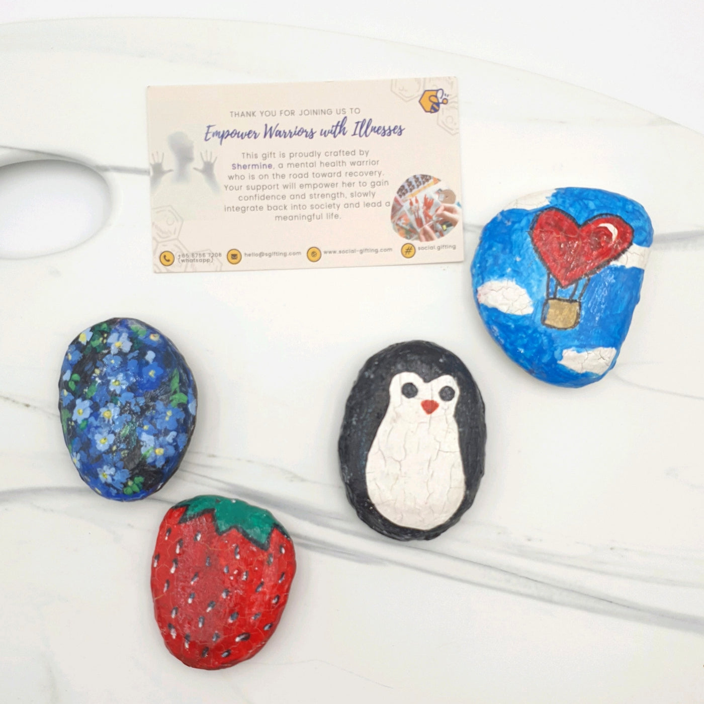 Pebble Stone Paper Weight