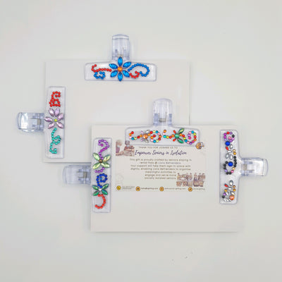 Diamond Art Document Clip