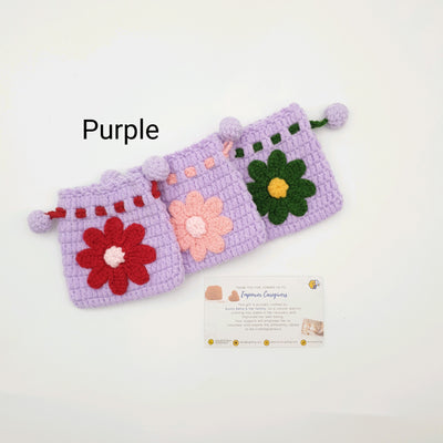 Crochet Drawstring Pouch