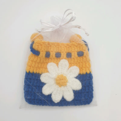 Crochet Drawstring Pouch