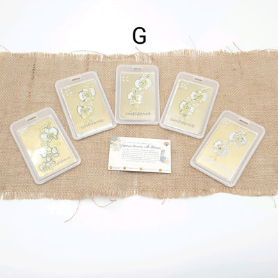PU Leather Retractable Name Card Holder