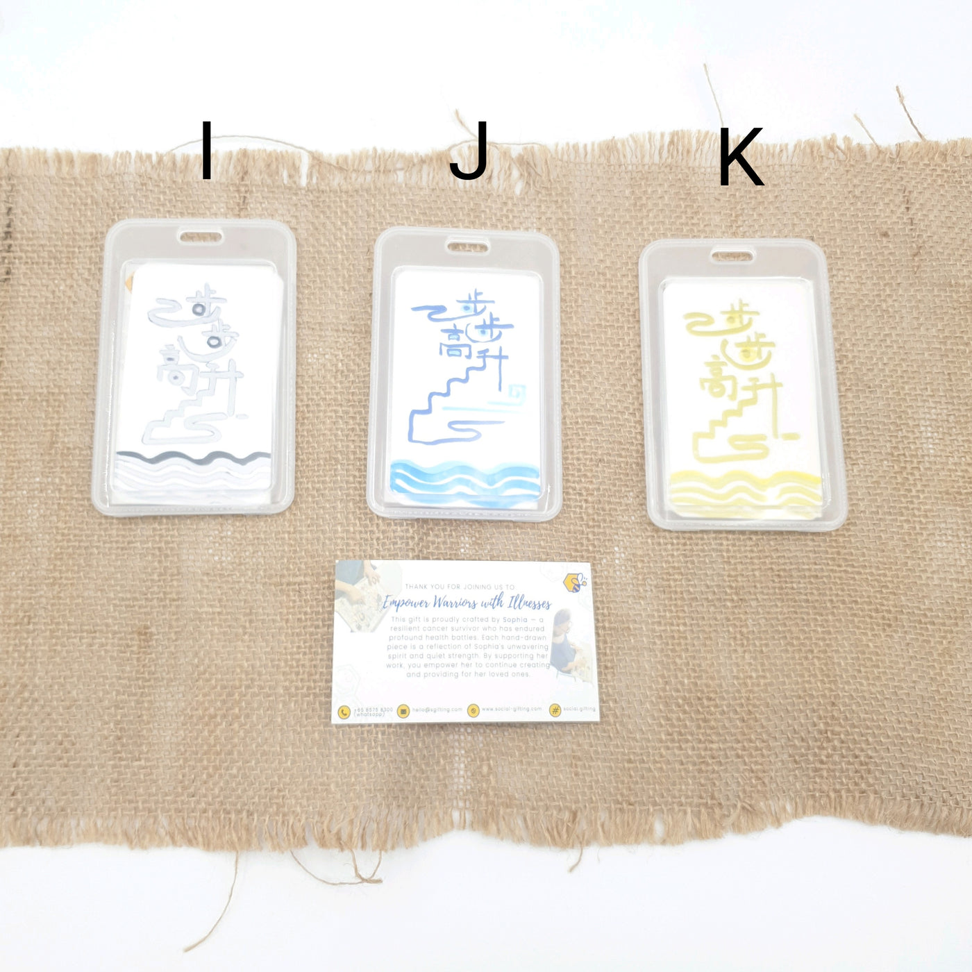 PU Leather Retractable Name Card Holder