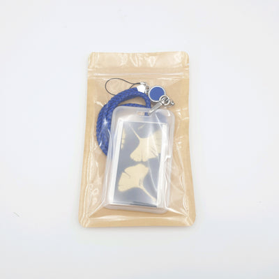 PU Leather Retractable Name Card Holder
