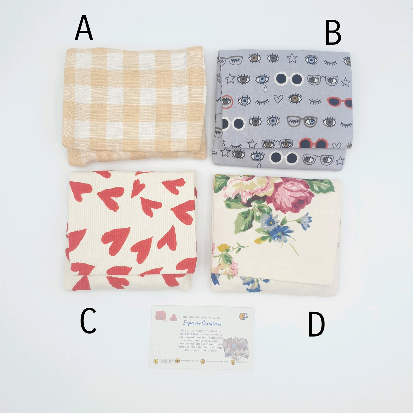 Handsewn Fabric Tissue Cover