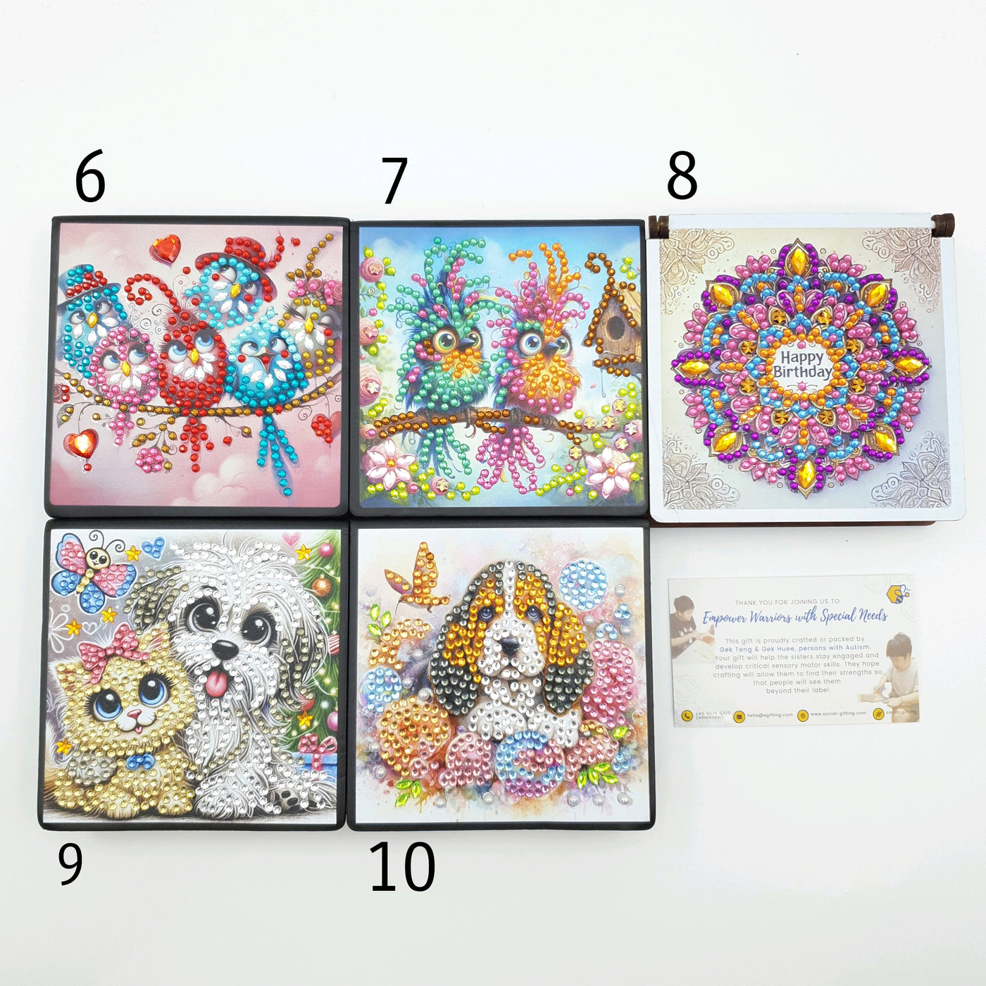 Diamond Art Memo Pad