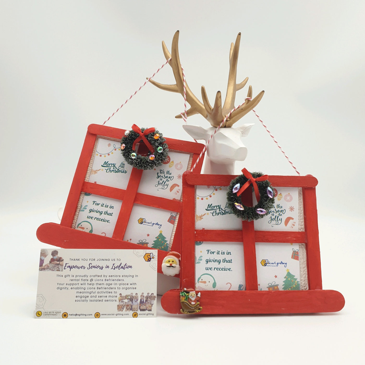 Christmas Frame Hanging Ornament