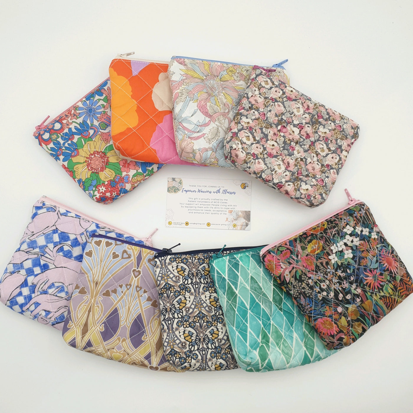 Liberty Pouch (Quilted - Small)