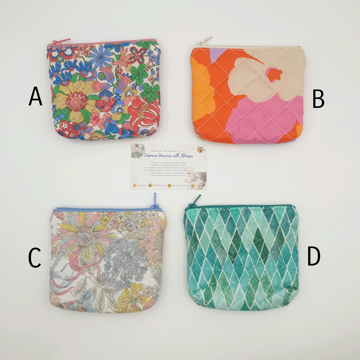 Liberty Pouch (Quilted - Small)