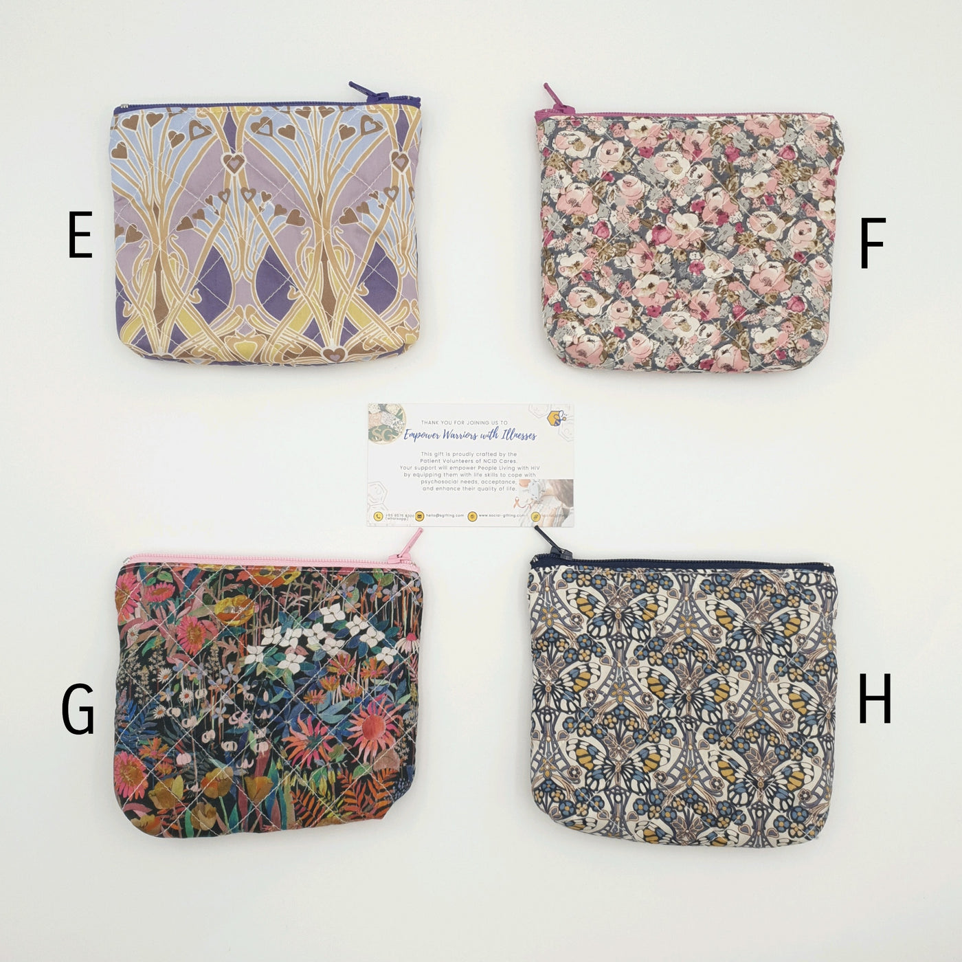 Liberty Pouch (Quilted - Small)