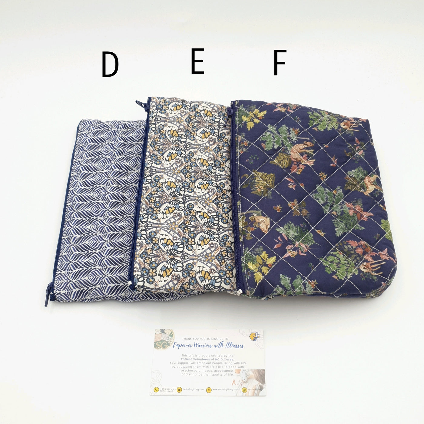 Quilted Liberty Pouch