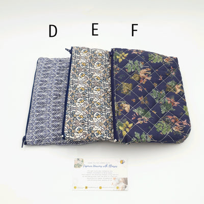 Quilted Liberty Pouch