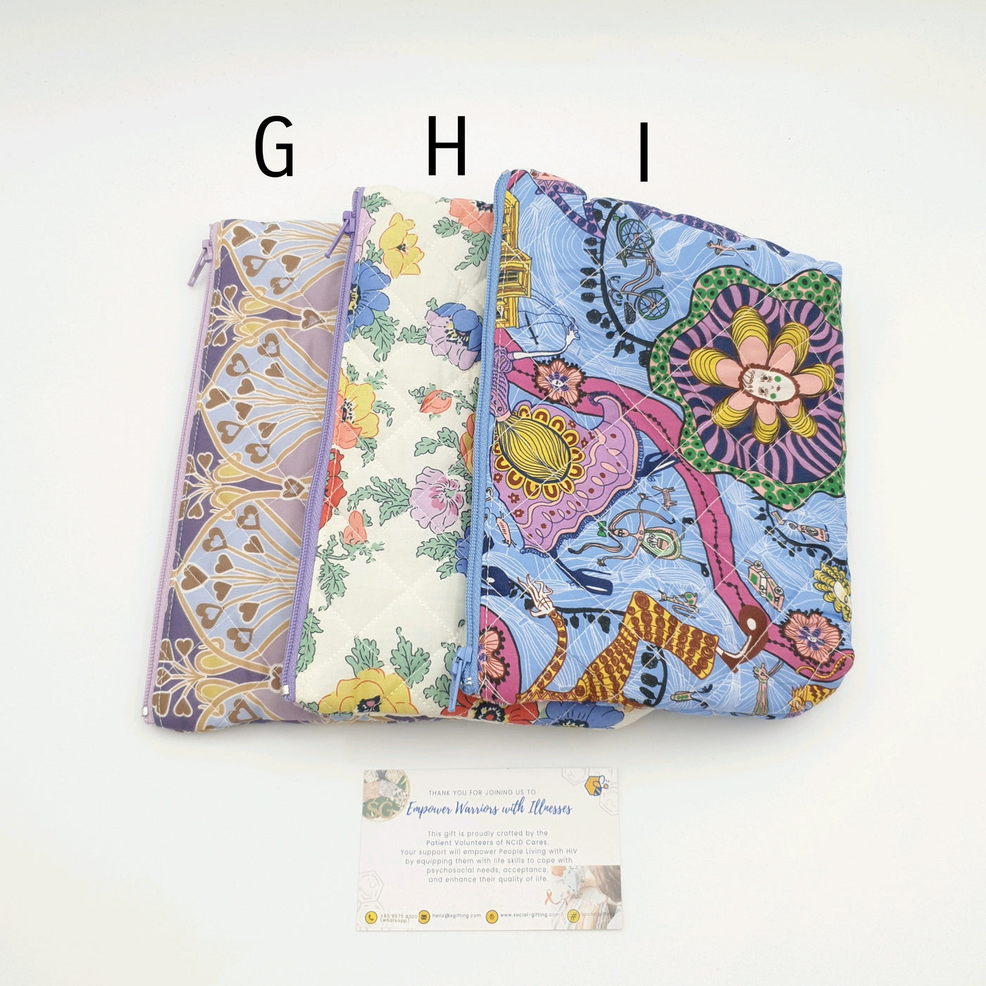 Quilted Liberty Pouch