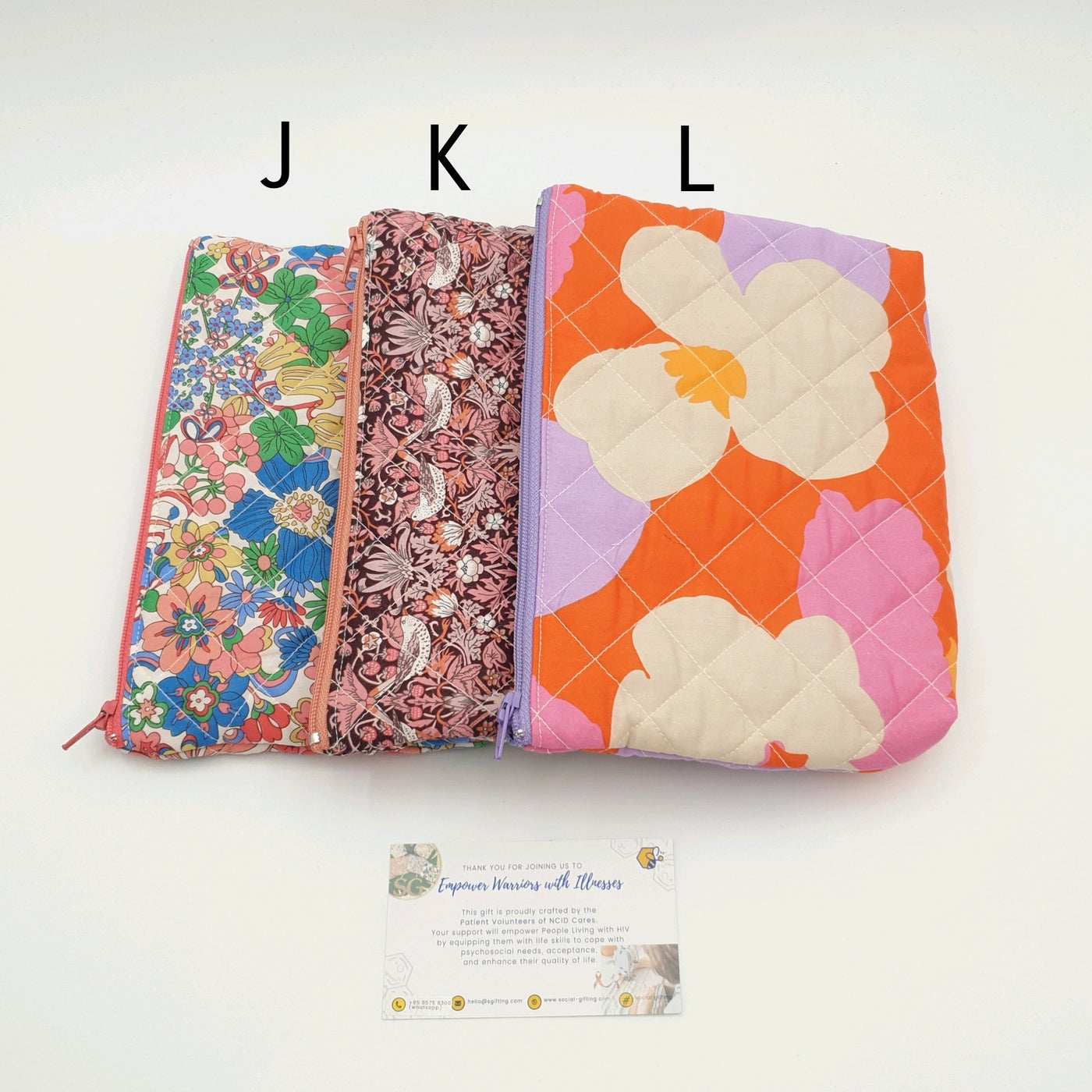 Quilted Liberty Pouch