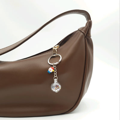 Christmas Keychain with Ornament and Charm