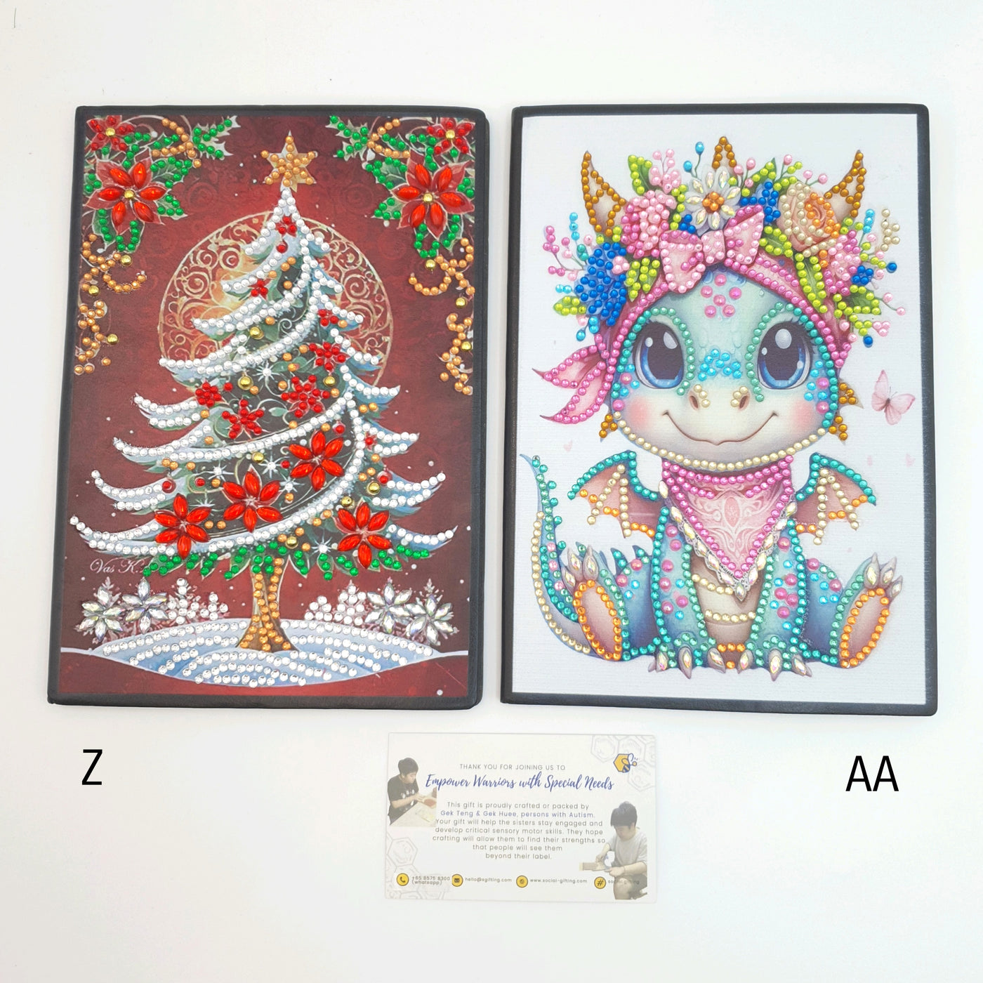 A5 Diamond Art Notebook