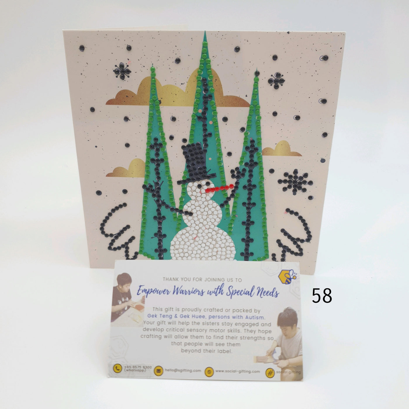 Assorted Designs Diamond Art Greeting Cards