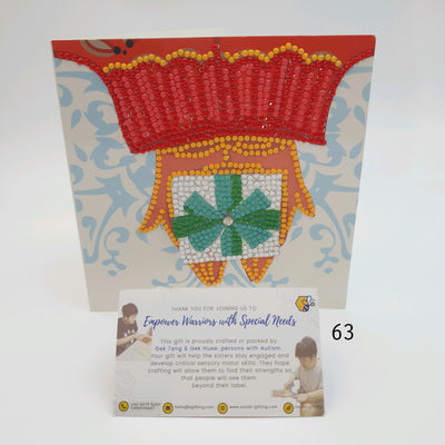 Assorted Designs Diamond Art Greeting Cards