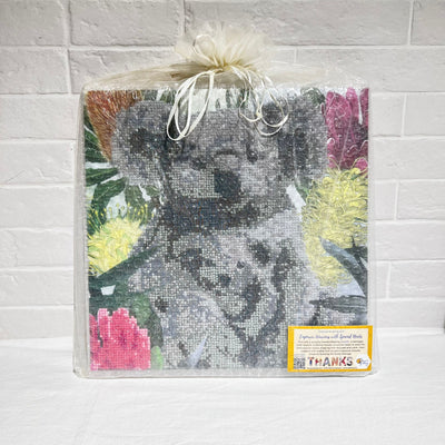 Blue Cockatoo Diamond Art Canvas