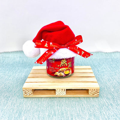 Bird's Nest with White Fungus, American Ginseng & Rock Sugar (1 bottle with christmas hat)
