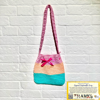 Pink Bow Handbag
