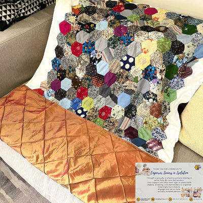 Hexagonal Patchwork Blanket