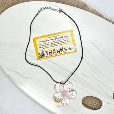 Flower Resin Pendants