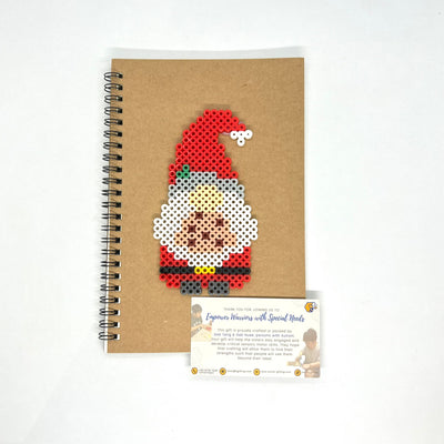 Hama Beads Lined Notebook with Pen