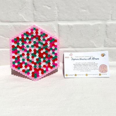 Hama beads Coaster