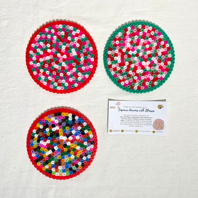 Hama beads Coaster