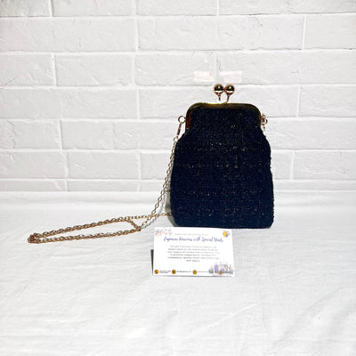 Clasp Pouch with Chain (Tall)