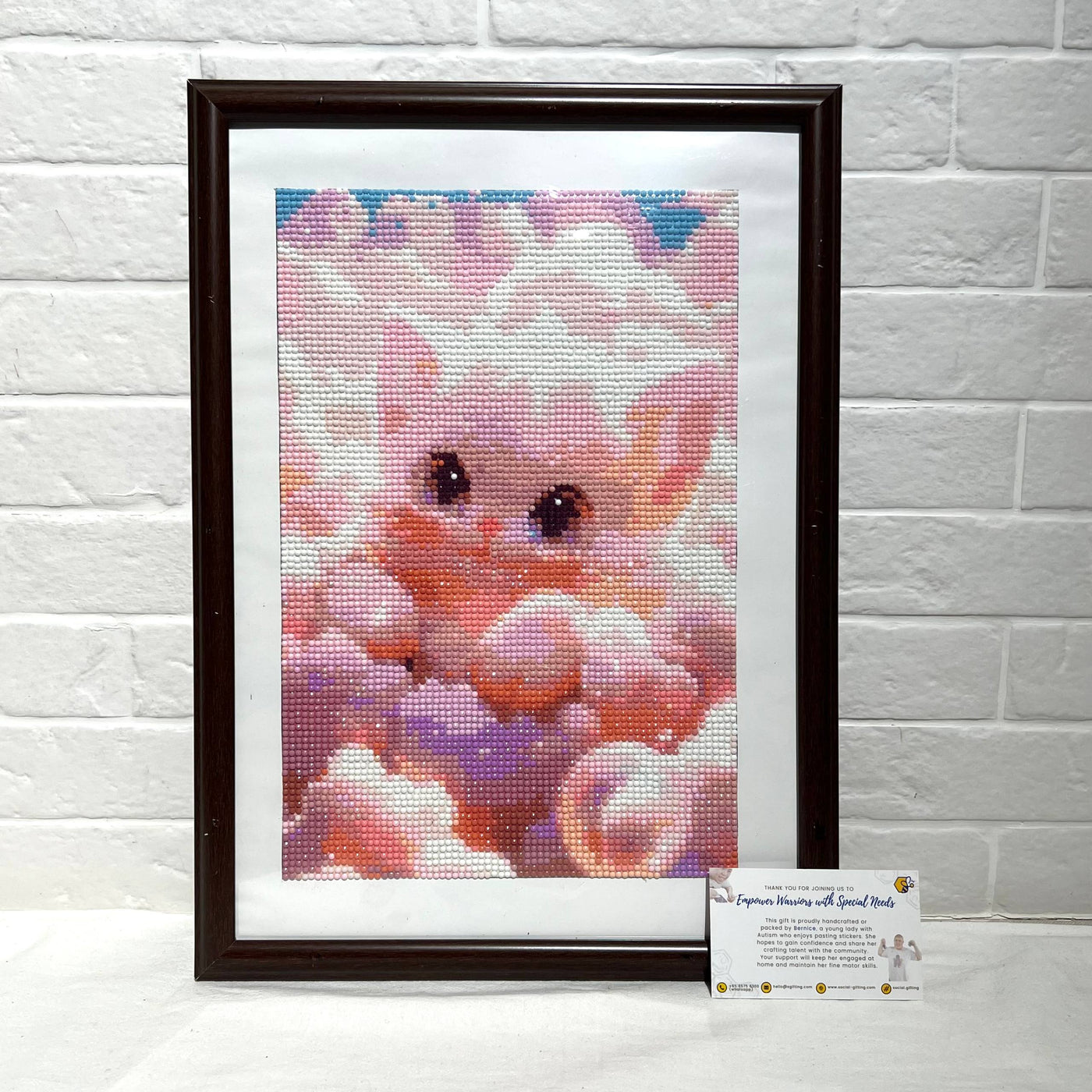 Diamond Art Cat in Clouds