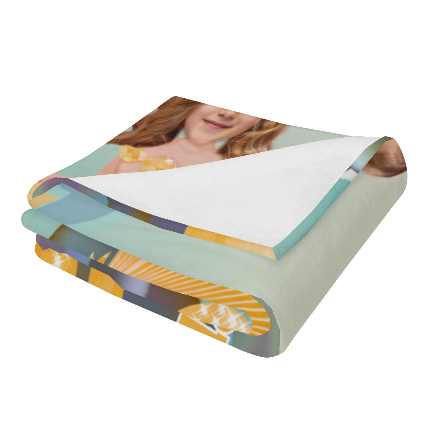 Personalised Long Vertical Flannel Breathable Blanket 4 Sizes (45 days pre-order)