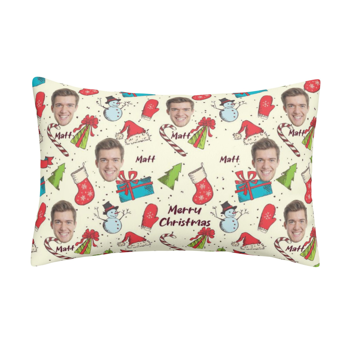Personalised Double Side Printing Rectangular Pillow Cover (45 days pre-order)