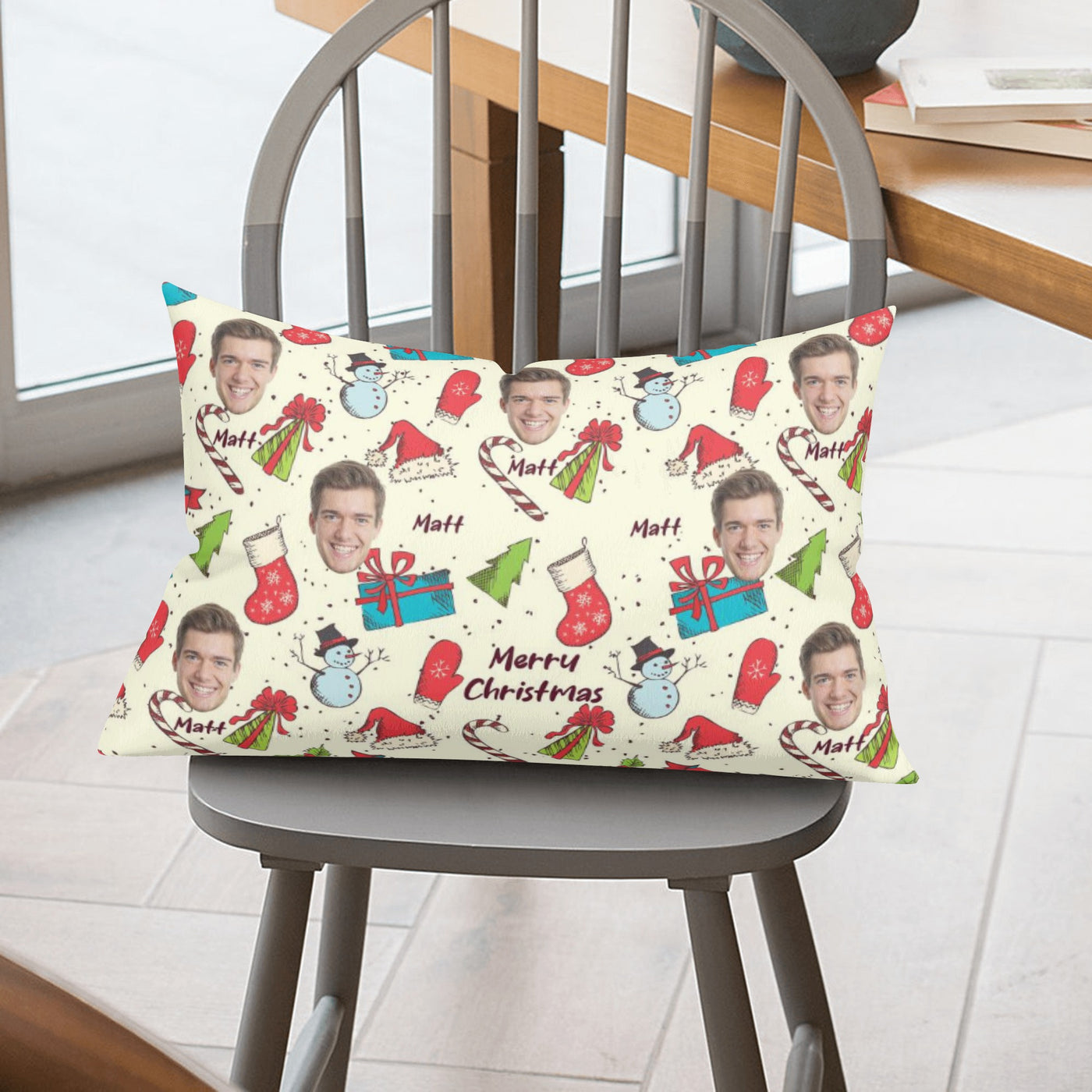 Personalised Double Side Printing Rectangular Pillow Cover (45 days pre-order)