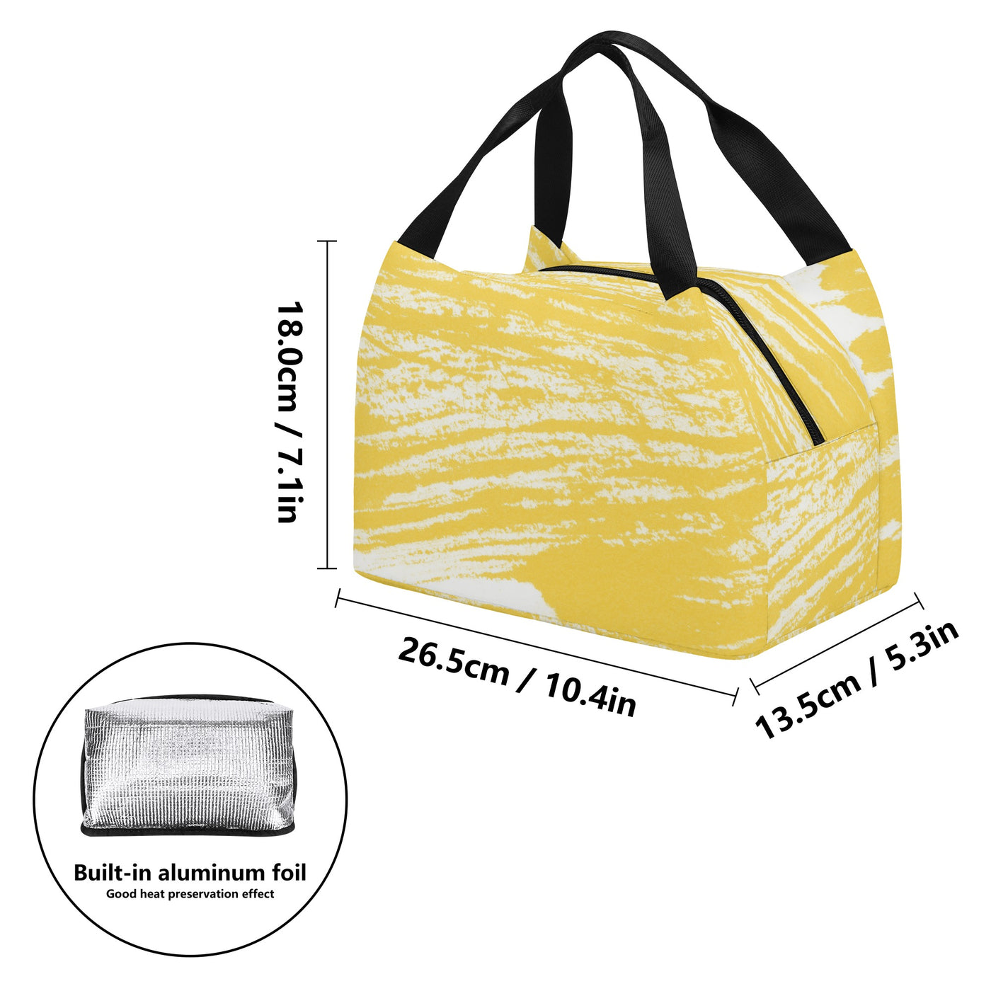 Portable Tote Lunch Bag (45 days pre-order)