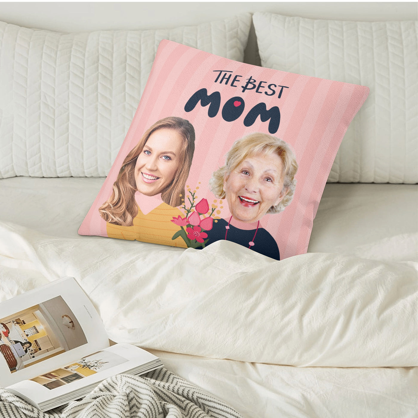 Personalised Double Side Printing Pillow Cover (45 days pre-order)