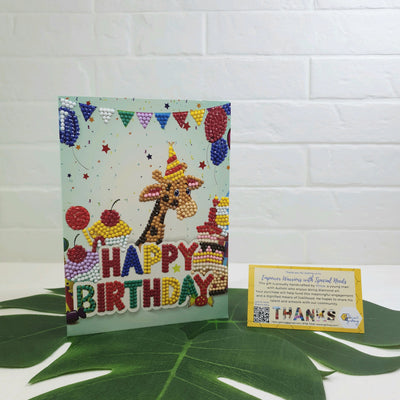 Diamond Art Birthday Cards