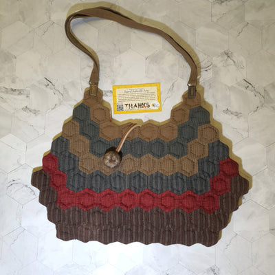 Handsewn Patchwork Shoulder Bag