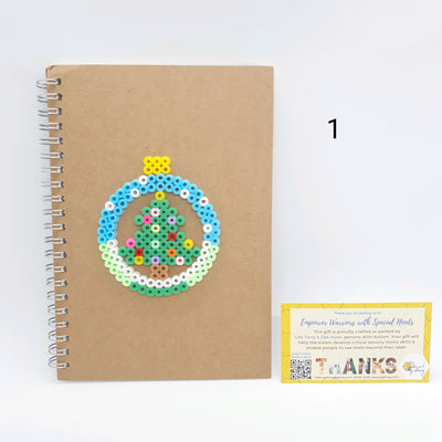 Hama Beads Schedule Notebook with Pen