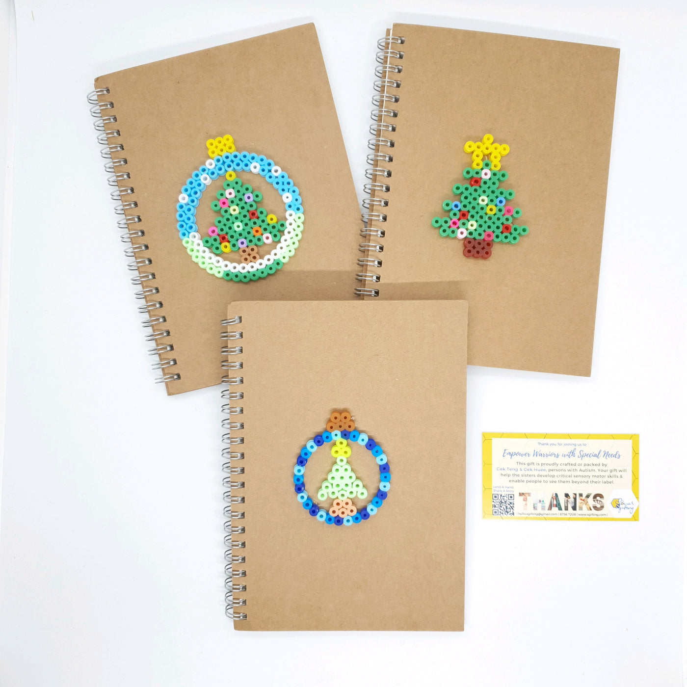 Hama Beads Schedule Notebook with Pen