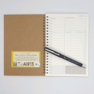 Hama Beads Schedule Notebook with Pen