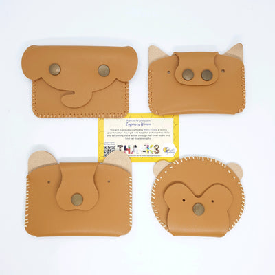 Animal PU Leather Case (By Mdm Freda)