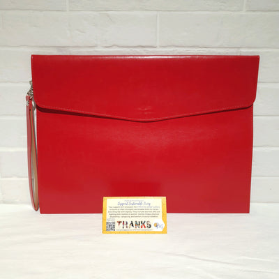 PU Leather A4 Document Folder With Handle