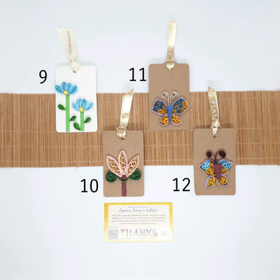 Paper Quilling Gift Tag