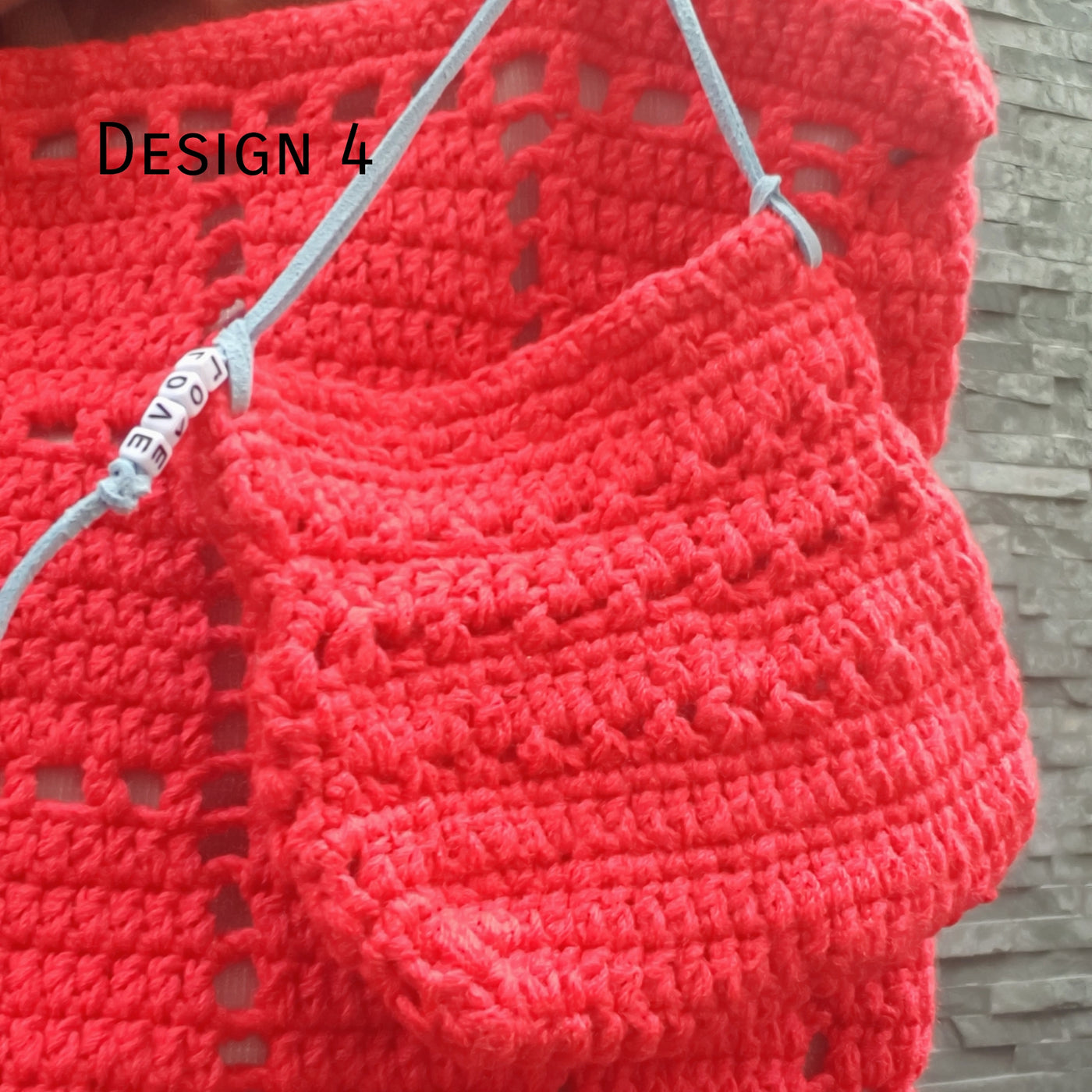 Hand Crocheted Bag (Large)