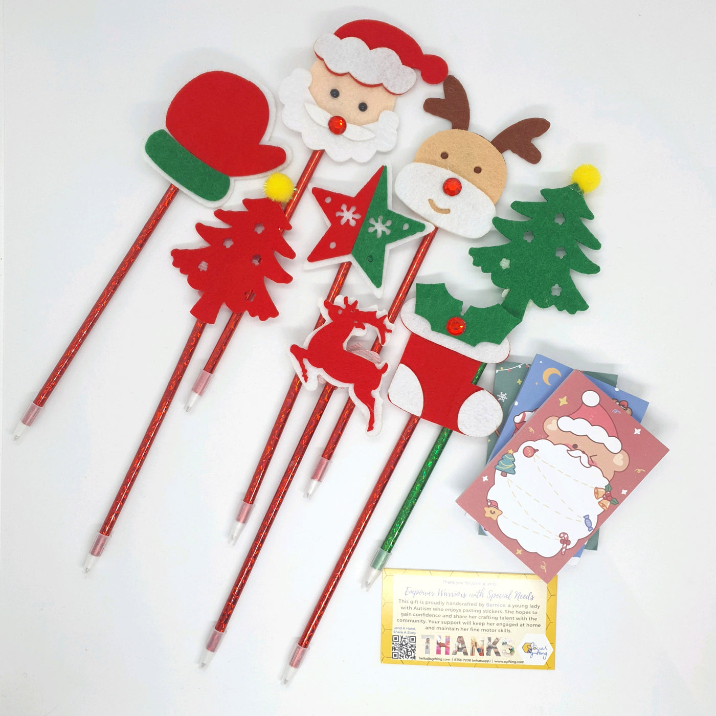 Christmas Post-it with Pen Set