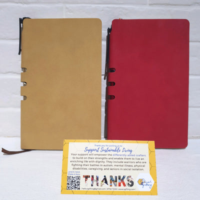 A6 PU Leather Journal with Pen and Box Set